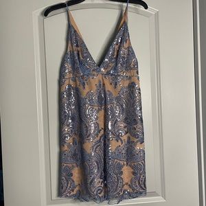 Free People night shimmer dress